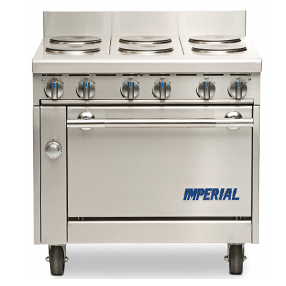 Imperial 36" Electric Heavy Duty Range IHR-6-E | SKU: RNG-IHR-6-E