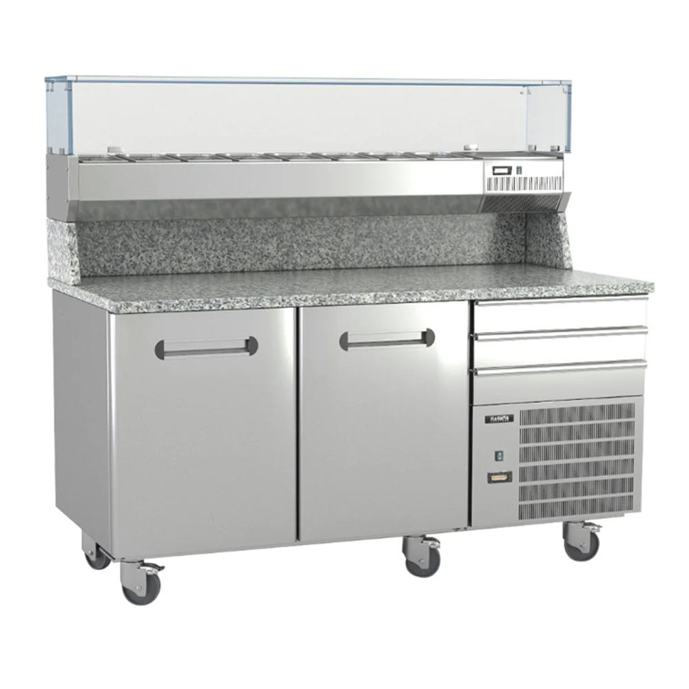 Italiana Foodtech 63" Pizza Prep Table IPT63 | SKU: TBL-IPT63