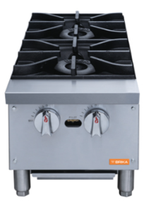 Brika 12″ Propane Gas Hot Plate BHP-122 | SKU: HPL-BHP-122