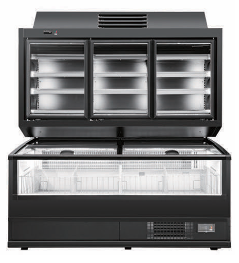 Alaska Line 53.5” Combination Freezer Remote & Plug-In HIT-328 | SKU: FRZ-HIT-328