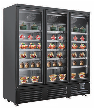 Alaska Line 74.4” Glass Door Freezer HIT-323 | SKU: FRZ-HIT-323