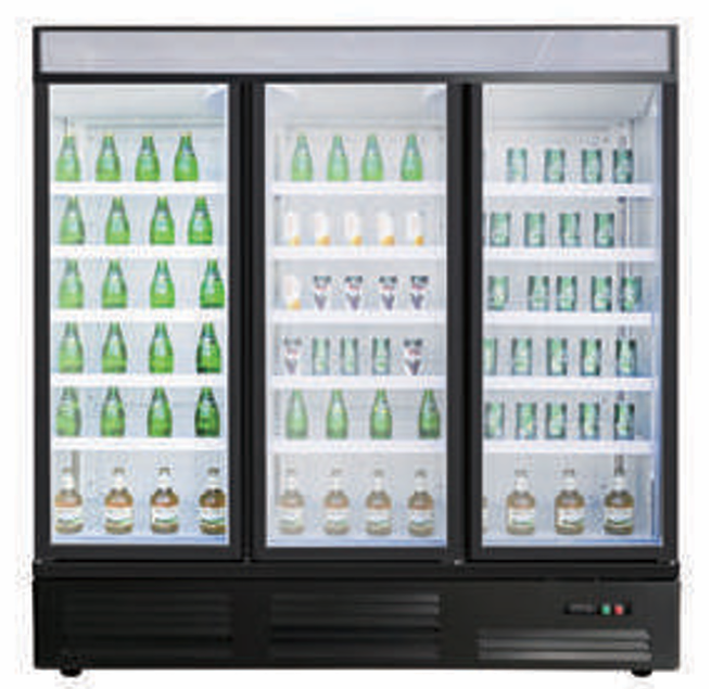 Alaska Line 74.4” Glass Door Cooler HIT-315 | SKU: CLR-HIT-315