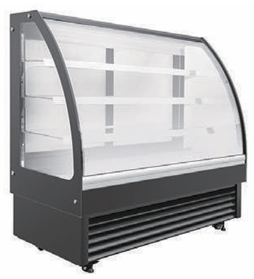 Alaska Line 73.2” Curved Bakery Display Cooler Showcase HIT-255 | SKU: CLR-HIT-255