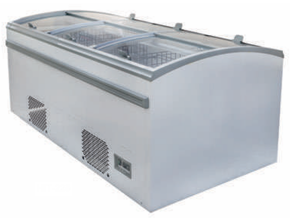 Alaska Line 78.7" Island Freezer & Cooler HIT-224 | SKU: FRZ-HIT-224