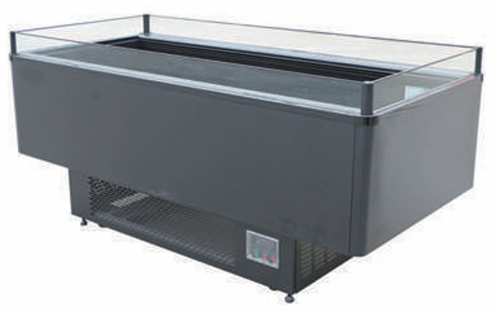 Alaska Line 78.7” Dual Temperature Island Cooler & Freezer HIT-221 | SKU: FRZ-HIT-221