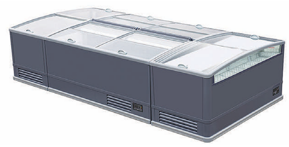 Alaska Line 79” Island Cooler & Freezer HIT-215 | SKU: FRZ-HIT-215