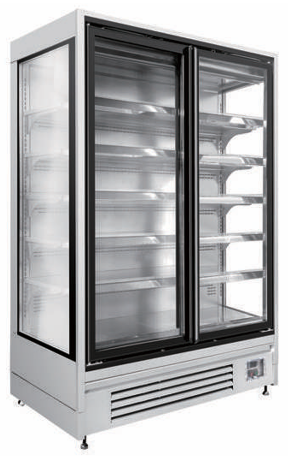 Alaska Line 51.7” Double Glass Door Cooler HIT-113 | SKU: CLR-HIT-113