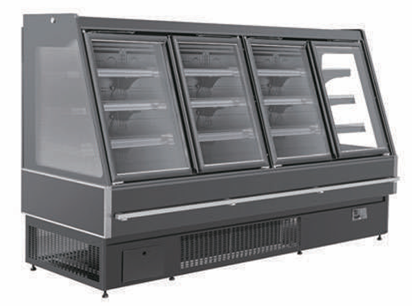 Alaska-Line 52.3” Glass Door Merchandiser Cooler HIT-133C | SKU: CLR-HIT-133C