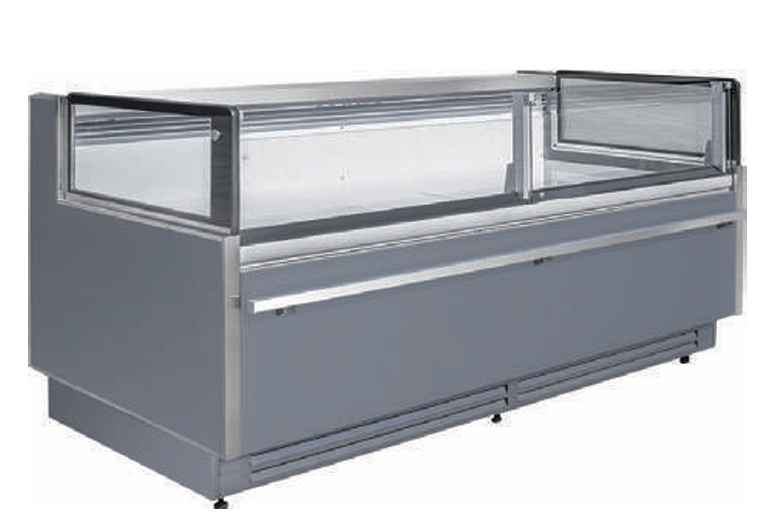 Alaska Line 150.7” Open Island Cooler HIT-197C | SKU: CLR-HIT-197C
