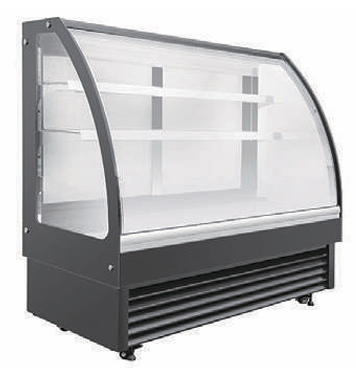 Alaska Line 59” Curved Bakery Display Cooler Showcase HIT-258 | SKU: CLR-HIT-258