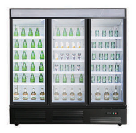 Alaska Line 99.2” Two Glass Door Cooler HIT-316 | SKU: CLR-HIT-316