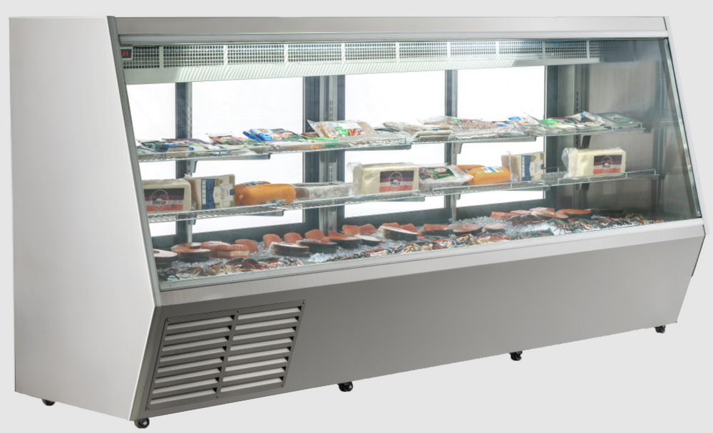 New Air 119″ Meat Deli Display Showcase NDDC-119-GC | SKU: DSP-NDDC-119-GC