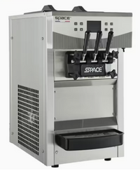 Space Twin Twist Flavor Gravity Feed Ice Cream Machine 30Liters/Hr. T230 | SKU: ICE-T230