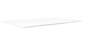 Custom Sized Cutting Board Poly Top 18''x96'' , 3/4'' (19mm) Thickness White CT-19W | SKU: CBD-CT-19W-18X96