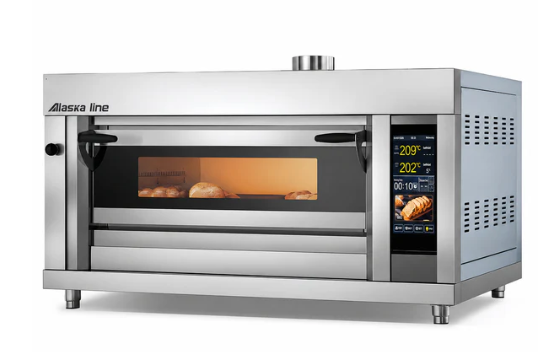 Alaska Line 57.4'' Single Deck Oven Natural Gas with Steam Injection HIT-434 | SKU: OVN-HIT-434