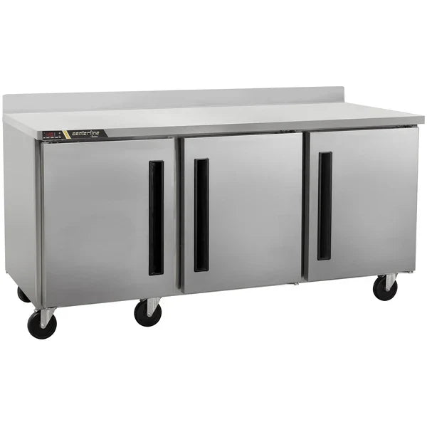Traulsen Centerline Triple Door 72" Refrigerated Work Table - Various Configurations CLUC-72R | SKU: CLR-CLUC-72R