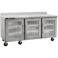 Traulsen Centerline Triple Door 72" Refrigerated Work Table - Various Configurations CLUC-72R | SKU: CLR-CLUC-72R