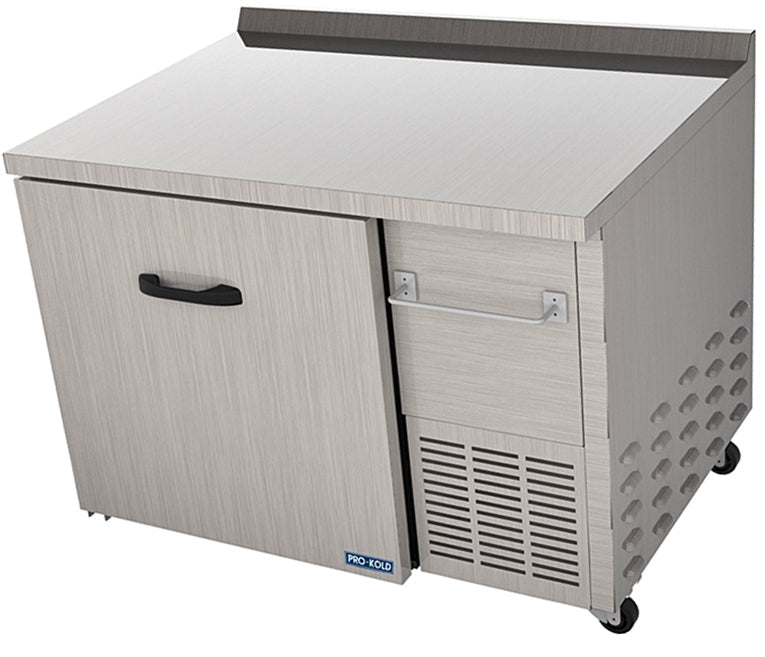 44'' Pro-Kold Single Door Under Counter Cooler with Prep Surface UCT-4401 | SKU: CLR-UCT-4401