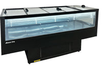99'' Alaska-Line Double Temperature Island Cooler/Freezer with Door HIT-3 | SKU: FRZ-HIT-3