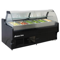 77'' Alaska-Line Salad Prep Table with Storage & GN Pan HIT-37 | SKU: PAN-HIT-37
