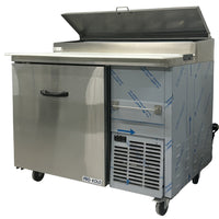 44'' Pro-Kold Single Door Pizza Prep Table PPT-44-01 | SKU: TBL-PPT-4401