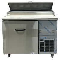 44'' Pro-Kold Single Door Pizza Prep Table PPT-44-01 | SKU: TBL-PPT-4401