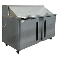 60" Centerline by Traulsen Mega Top Solid Doors Sandwich/Salad Prep Table CLPT-6024-SD-LR | SKU: TBL-CLPT-6024-SD-LR