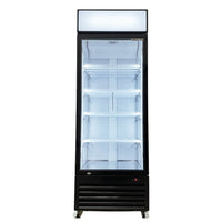Alaska-Line 27.5"  Single Glass Door Cooler 23 Cu. Ft. Capacity HIT-804 | SKU: CLR-HIT-804
