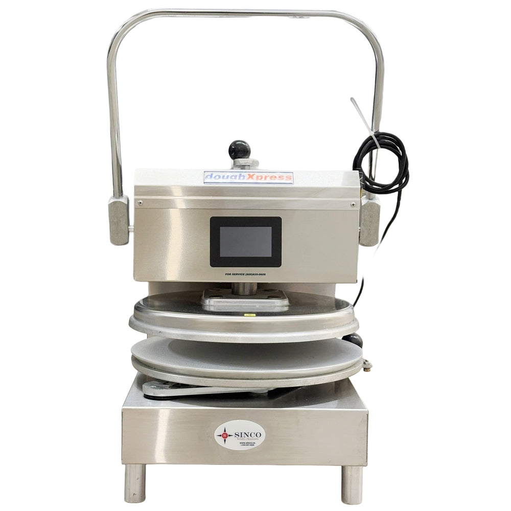 Doughxpress Manual Pizza Dough Press CI007 | SKU: DMP-CI007