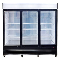 Alaska-Line 78'' Three Glass Door Cooler 62 Cu.Ft. HIT-806 | SKU: CLR-HIT-806