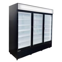 Kool-It 78" Three Glass Door Display Commercial Cooler - 73 Cu. Ft. KGM-75 | SKU: CLR-KGM-75