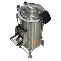 CHEF Commercial Grade Floor Potato Peeler 18KG/28 Liter Capacity, CHF-006 | SKU: PRC-CHF-006