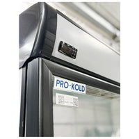 30" Pro-Kold Single Glass Door Freezer 16 Cu.Ft - DURF-16W | SKU: FRZ-DURF-16W
