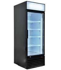 Alaska-Line 27.5"  Single Glass Door Cooler 23 Cu. Ft. Capacity HIT-804 | SKU: CLR-HIT-804