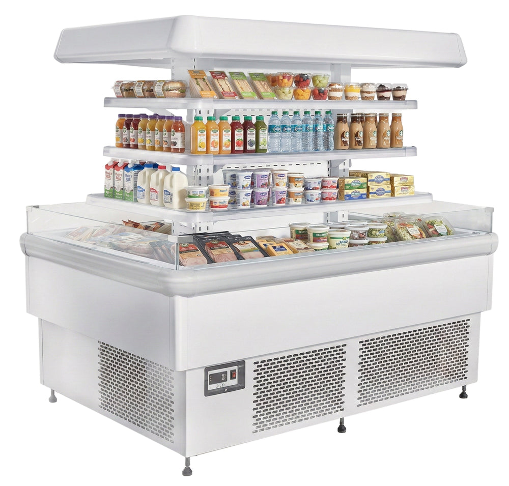 Alaska-Line 55.3” Open Air Display Cooler HIT-141C | SKU: CLR-HIT-141C