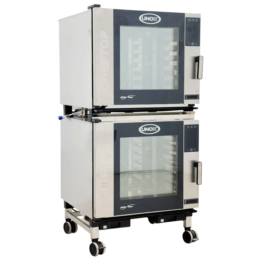Unox ChefTop Double Deck Mini Mind Maps Electric Combi Oven XAVC‐06FS‐EPRM.3 | SKU: OVN-XAVC06FSEPRM-3