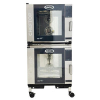 Unox ChefTop Double Deck Mini Mind Maps Electric Combi Oven XAVC‐06FS‐EPRM.3 | SKU: OVN-XAVC06FSEPRM-3
