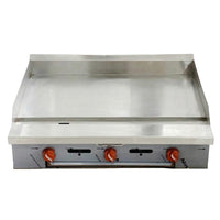Sierra Range 36" Gas Manual Flat Griddle SRMG-36 | SKU: GRD-SRMG-36