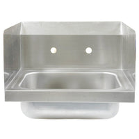 Sinco Hand Sink with Side Splash Guards SF-SINK17S | SKU: SNK-SF-SINK17S