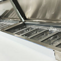 93'' Alaska-Line Pizza Prep Table APPS-93 | SKU: TBL-APPS-93
