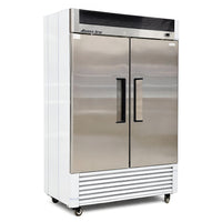 54" Alaska-Line Reach in 2 Solid Door Freezer 50 Cu.Ft., HIT-407 | SKU: FRZ-HIT-407