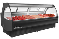 101'' Alaska-Line Gravity Cooling Meat/Deli Display Cooler Remote or Self-Contain Options HIT-45 | SKU: CLR-HIT-45
