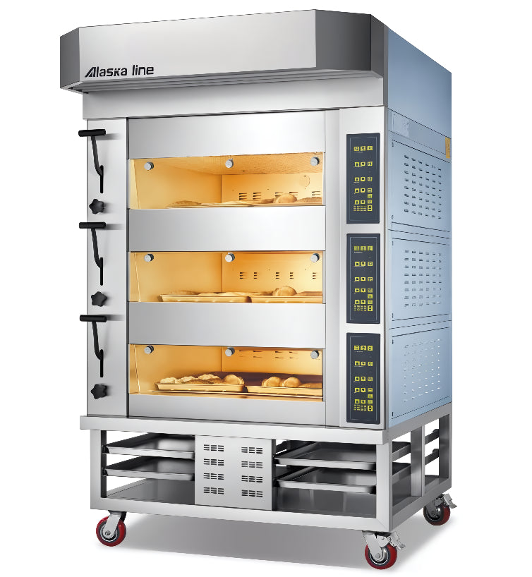 Alaska-Line Electric Bakery Deck Oven HIT-444 | SKU: OVN-HIT-444