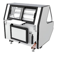 51'' Pro-Kold Curved Glass Meat Case Remote - MCRU-52-W | SKU: GLS-MCRU-52-W