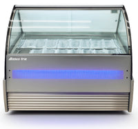 Alaska-Line 62'' 16 Pan Gelato Freezer Showcase 18 Cu.Ft. Capacity, HIT-815 | SKU: FRZ-HIT-815