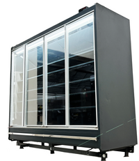 99'' Alaska-Line 4 Swing Glass Door Cooler HIT-500 | SKU: CLR-HIT-500