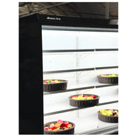 Alaska-Line 202'' - 16Ft. Open Air Merchandise Floor Display Cooler w/ Curtain Remote or Self Contain HIT-1572 | SKU: CLR-HIT-1572