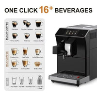 Automatic Espresso Coffee Machine with Smart Touch Screen for Brewing 16 Coffee Drinks BTB-203 | SKU: COF-BTB-203