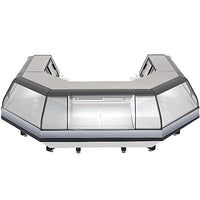 51'' Pro-Kold Curved Glass Meat Case Remote - MCRU-52-W | SKU: GLS-MCRU-52-W