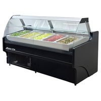 77'' Alaska-Line Salad Prep Table with Storage & GN Pan HIT-37 | SKU: PAN-HIT-37